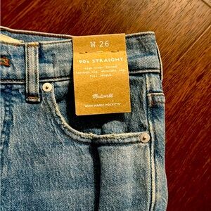 Madewell 90s straight jeans 26